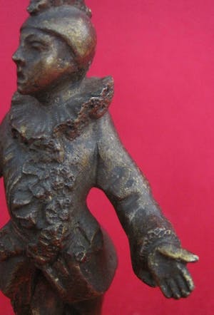Brons (Onbekend) - Harlekijn uit Comedia dell'arte. kopen? Bied vanaf 65!