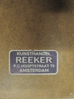 Fie de Ferrante-Calmeyer - Grafica, Kunstenares en Dichteres - Originele Collage "Bloed Maan" gesigneerd kopen? Bied vanaf 160!