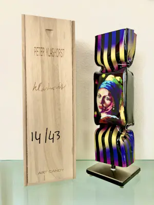 Peter Klashorst - Meisje met de Parel - Art Candy kopen? Bied vanaf 159!