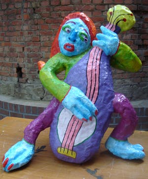 Twan de Vos - Muzikant, uniek beeld kopen? Bied vanaf 295!