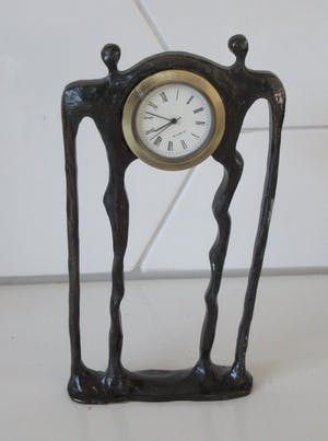 Corry Ammerlaan - Verbronsd metalen Klokje kopen? Bied vanaf 10!