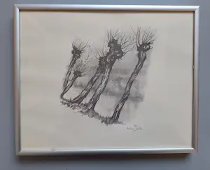 Anton Pieck - Mooie ingelijste zeefdruk Anton Pieck kaufen? Bieten Sie von 30!