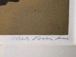 Willy Belinfante - Grote kleuren ets "salle des pas perdus / paleis van justitie" - bep. oplage kopen? Bied vanaf 58!