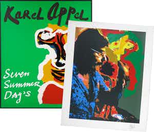 Karel Appel - Friday uit de serie Seven Summer Days (inclusief map!) verkocht voor € 1!