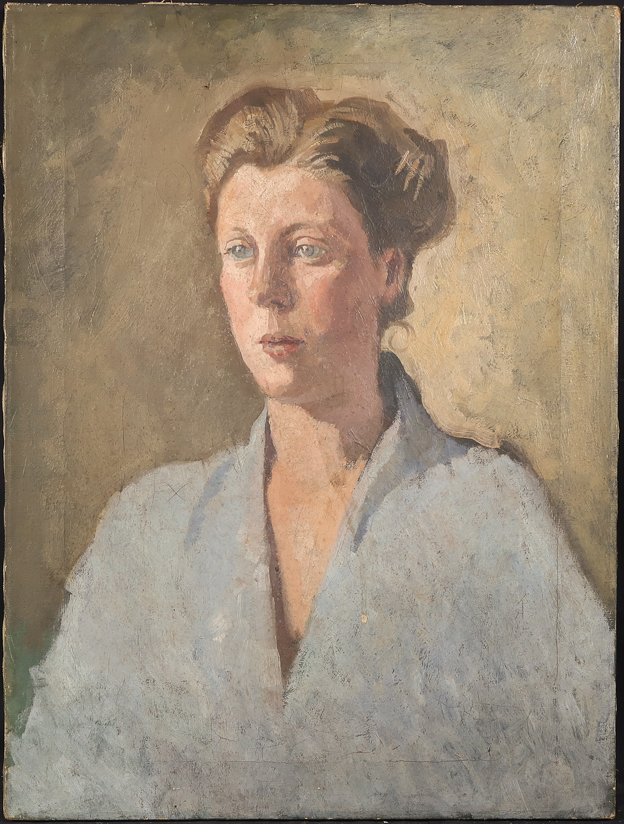 Antonie Wijnstroom - Olieverf op doek, Damesportret  kopen? Bied vanaf 20!