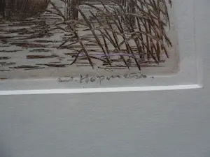 Willem Hopman - Ets, Zicht op Broek op Langedijk. kopen? Bied vanaf 35!