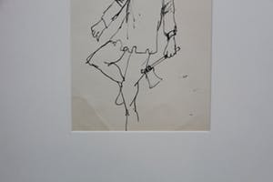 Herman Brood - tekening: man met bijl kopen? Bied vanaf 49!