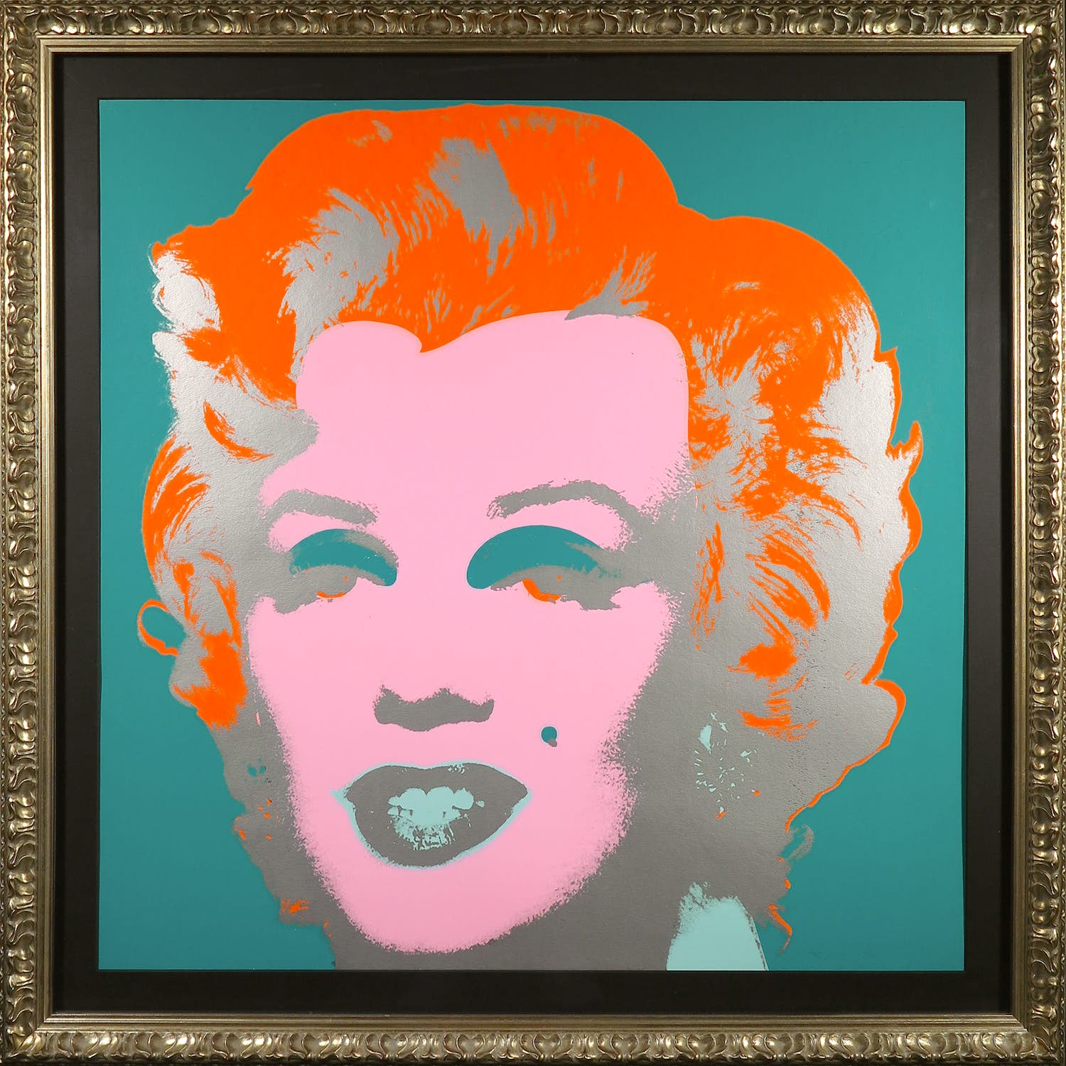 Andy Warhol - Zeefdruk, Marilyn - Ingelijst (Groot) verkocht voor € 1!