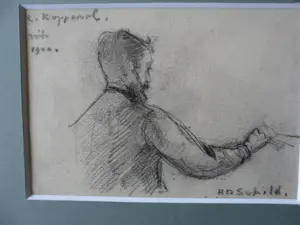 Hendrik David Schild - 2 Potloodtekeningen een van Cornelis Koppenol de andere is mijn onbekend. kopen? Bied vanaf 25!