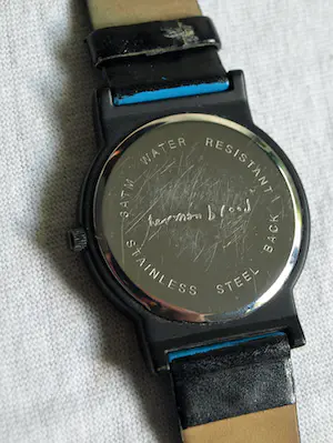 Herman Brood - 2x Horloge , “Erik Satie” en “Vliegtuig” – met doosjes kopen? Bied vanaf 1!