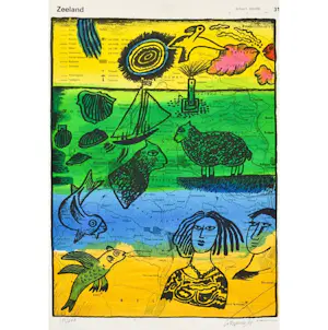 Corneille - Kleurenzeefdruk ZEELAND Handgesigneerd kopen? Bied vanaf 235!