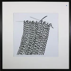 Anneke Dekkers - Litho, Breiwerk- Ingelijst kaufen? Bieten Sie von 40!