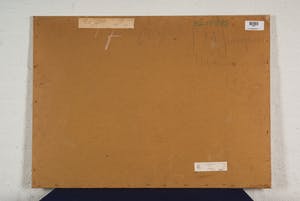 Jaap Jungcurt - HR -1961 - acrylverf en zand op papier - BKR Amsterdam kopen? Bied vanaf 20!