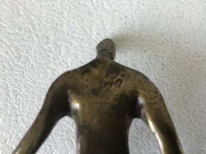 Corry Ammerlaan - Schaal met 2 sculpturen . kopen? Bied vanaf 35!