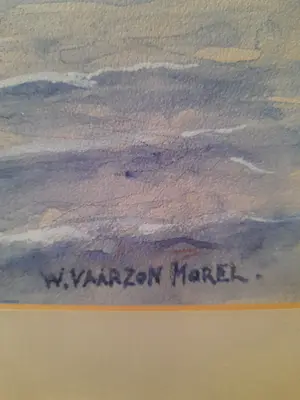 Willem Vaarzon Morel - W.Voorzon Morel.Zeilboot'Veere. kopen? Bied vanaf 250!