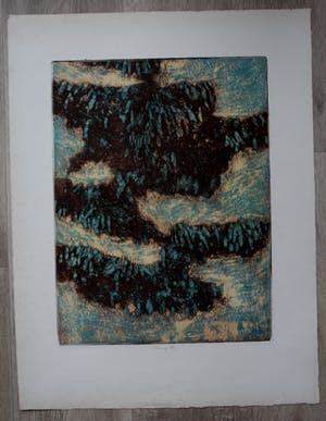 Yoshiko Noma - Litho: Sous les arbres - 1968 kopen? Bied vanaf 125!