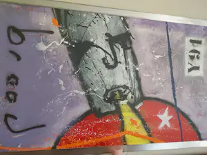 Herman Brood - Schilderij gemengde techniek Y91 kopen? Bied vanaf 2900!