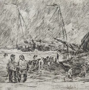 Willem de Zwart - Bommen op het strand kopen? Bied vanaf 60!