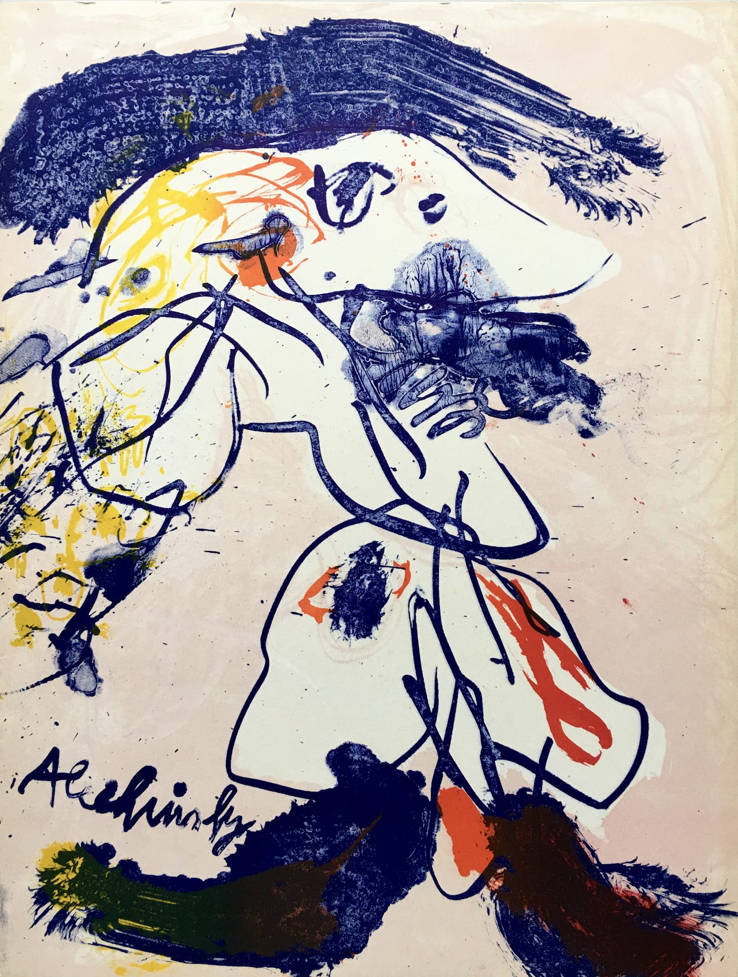 Pierre Alechinsky - catalogus - Galerie de France - 1962 - met 8 originele litho’s kopen? Bied vanaf 175!