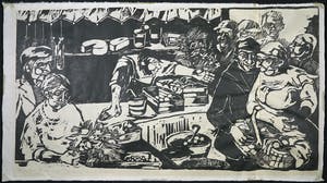 Hilde Schneider - Linosnede, Markt kopen? Bied vanaf 1!