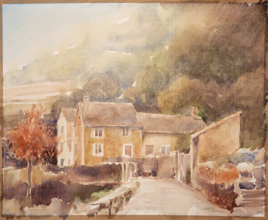 Hen Euverman - Hen Euverman: Aquarel, Cevennes kopen? Bied vanaf 1!