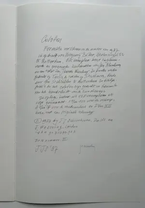 Jan Schoonhoven - Portfoliomap 'Formatie | 1987 (zonder zeefdrukken) kopen? Bied vanaf 20!