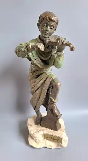 Luis Martinez Lafuente - Jongen met viool vendu pour 120€ !