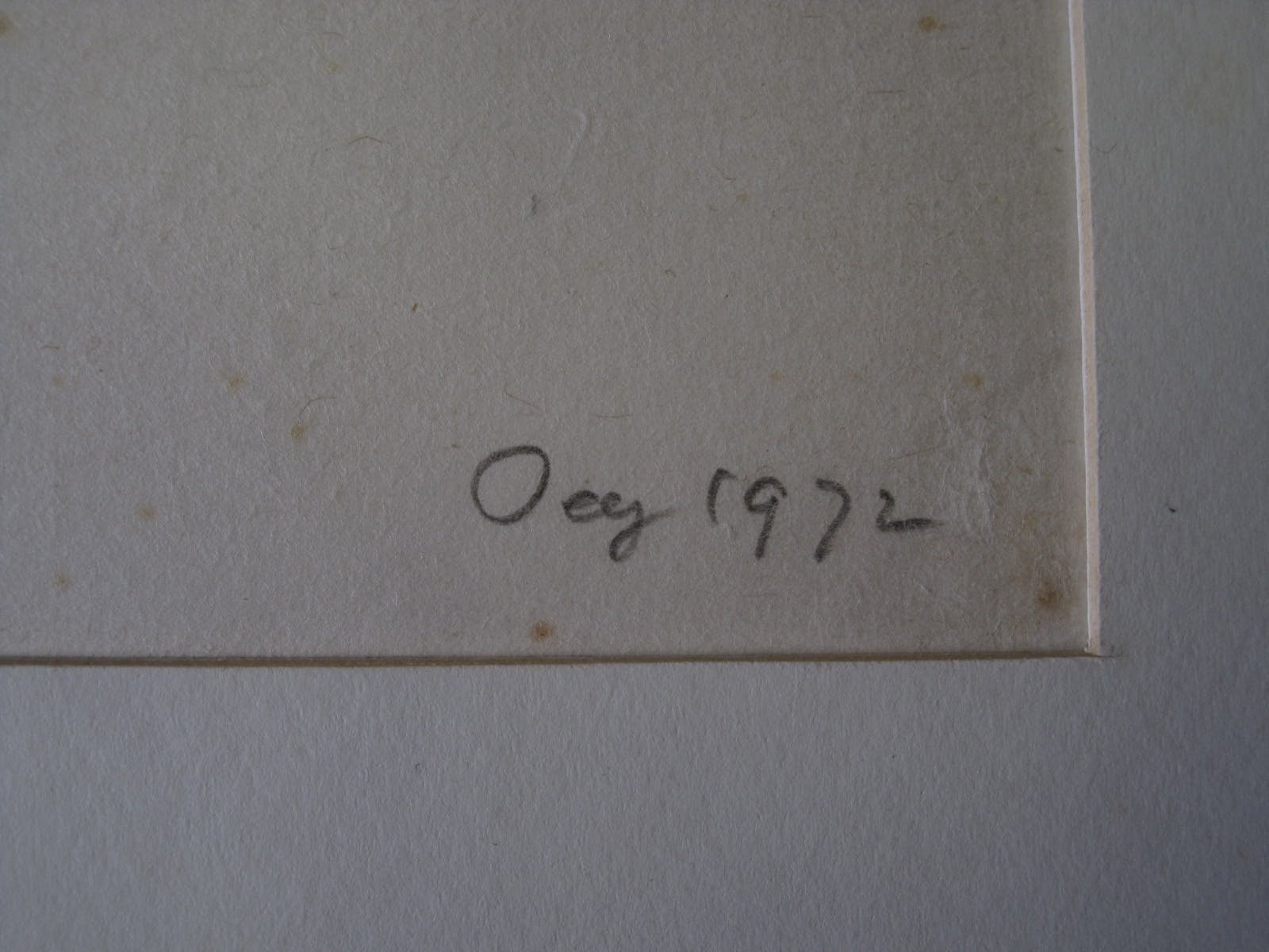 Tjeng Sit Oey - gesigneerde Inkt op papier 1972 "DamesVinger" DADA kopen? Bied vanaf 1!