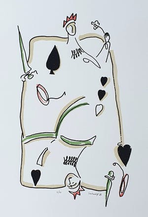 Hans Verweij - Luxe editie portfolio met 4 Litho's, een originele tekening en gedicht. kopen? Bied vanaf 95!