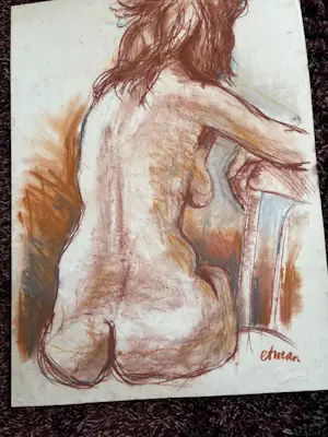 Ton Etman - ruggelings naakt kopen? Bied vanaf 10!