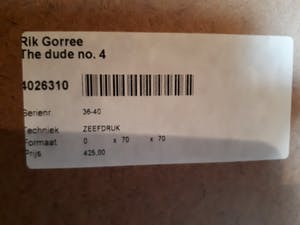 Rik Gorree - The dude no.4 kopen? Bied vanaf 50!