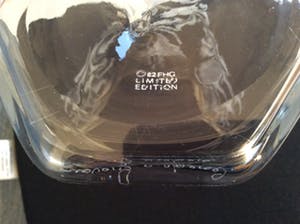 Cenedese - Giovanni - handgeslepen vaas, gesigneerd kopen? Bied vanaf 49!