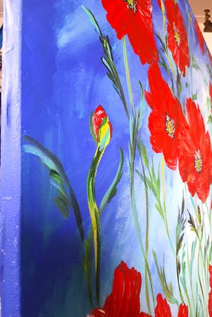 Elena Polyakova - Poppies against the sky kopen? Bied vanaf 300!