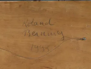 Roland Berning - Acryl op paneel, Z.T. Figuur kopen? Bied vanaf 1!