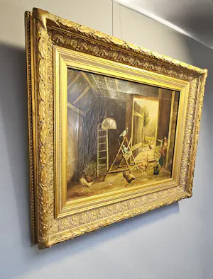 Wilhelmus Albertus Lammers - Stalinterieur met Pluimvee kopen? Bied vanaf 400!