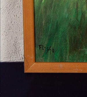 Frits Linnemann - Rythme en Charme - 1976 - olieverf op doek - BKR Rotterdam kopen? Bied vanaf 20!