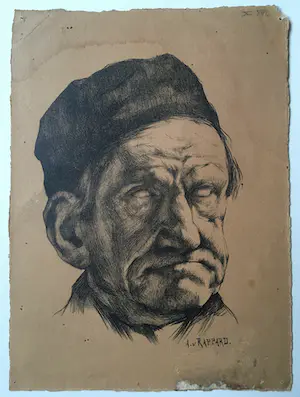 Anthon van Rappard - Kop van een blinde man kopen? Bied vanaf 25!