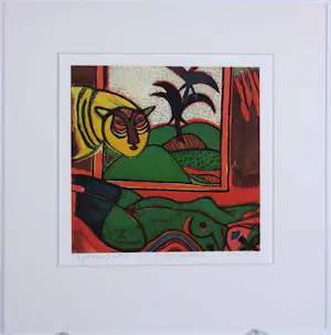 Corneille - Zeefdruk, Le tigre amoureux kopen? Bied vanaf 150!