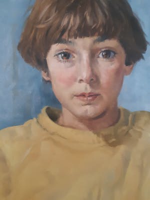 Leendert van Dijk - Meisjesportret kopen? Bied vanaf 250!