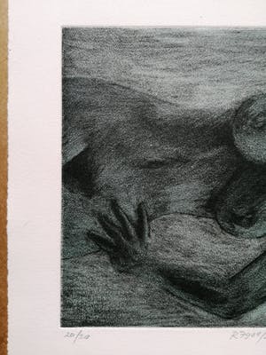 Niet of onleesbaar gesigneerd - Wolff Buchholz - Weiblicher Akt - Handgesigneerd kopen? Bied vanaf 1!