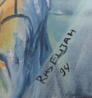 Ras Elijah - Acryl op doek, Election / de verkiezing kopen? Bied vanaf 100!