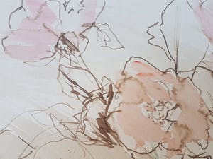 Louis van der Beesen - Sstilleven met bloemvaas en theepot kopen? Bied vanaf 45!