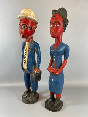 Baule - 220242 African Baule family - Iv. Coast. kopen? Bied vanaf 125!
