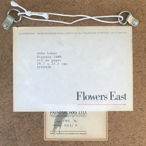 John Loker - Mooi, origineel werk - 1989 - kopen? Bied vanaf 95!