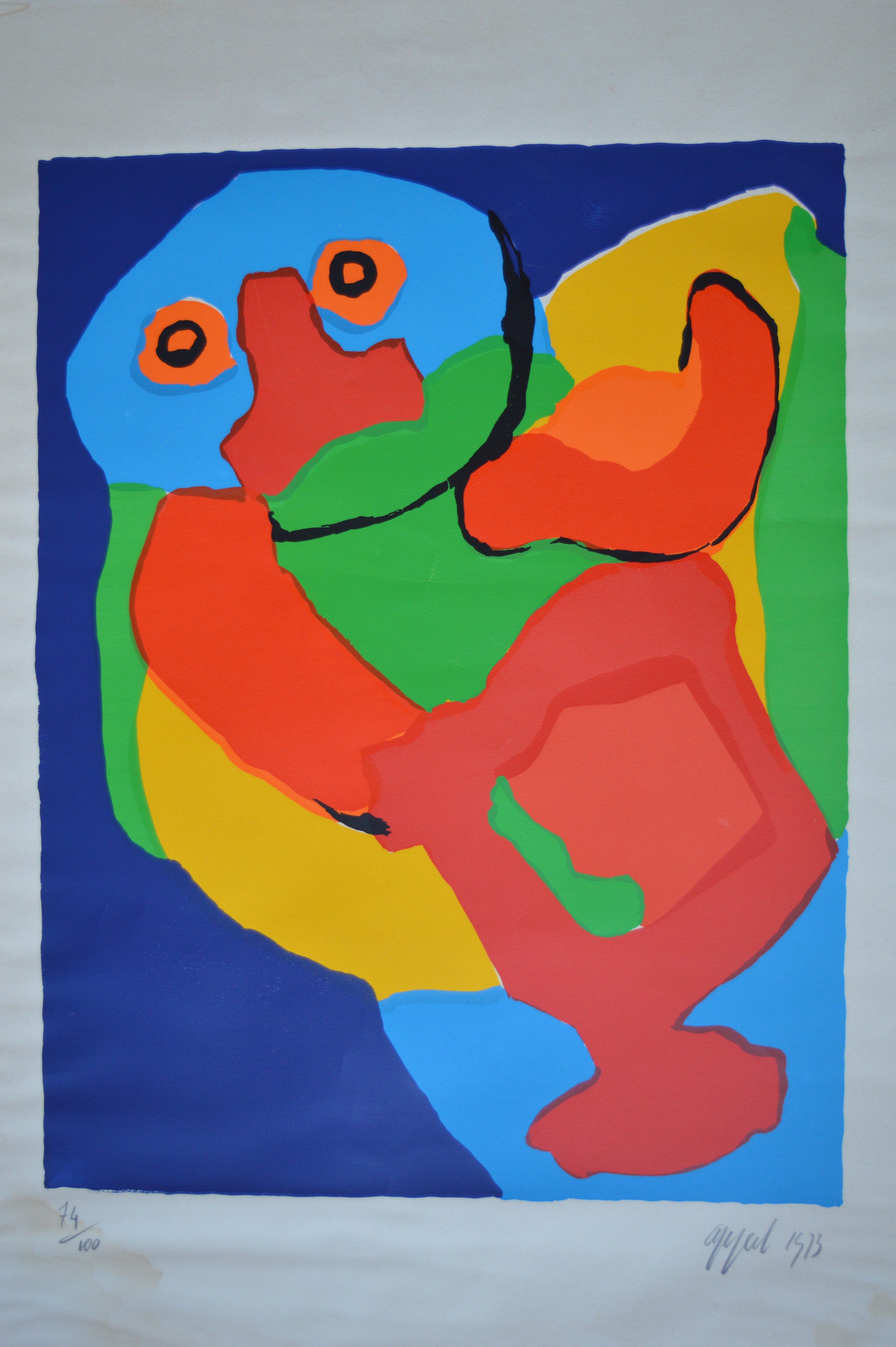Karel Appel - Dancing kopen? Bied vanaf 1!
