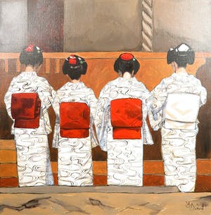 Valentin Bakardjiev - Olieverf op Doek, Byo I(Groot) kopen? Bied vanaf 100!