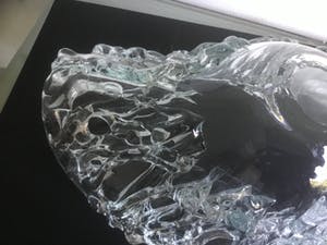 Niet of onleesbaar gesigneerd - Glazen schaal kopen? Bied vanaf 10!