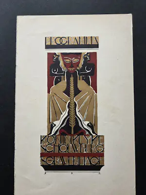 Jeanne Bieruma Oosting - Programma. Kon. Schouwburg Den Haag.1932. kopen? Bied vanaf 79!