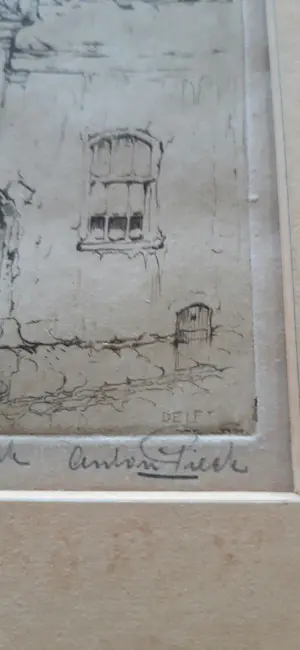 Anton Pieck - Sint Agathakapel Delft kopen? Bied vanaf 60!