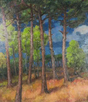 Harmen Klaas Post - Olieverf op paneel - Ingelijst kopen? Bied vanaf 150!